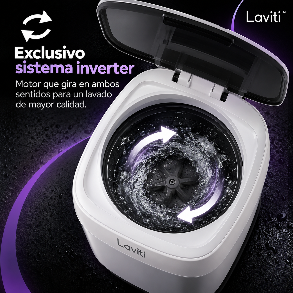 Laviti™ – Mini Lavadora Automática (¡Mega Promoción!)