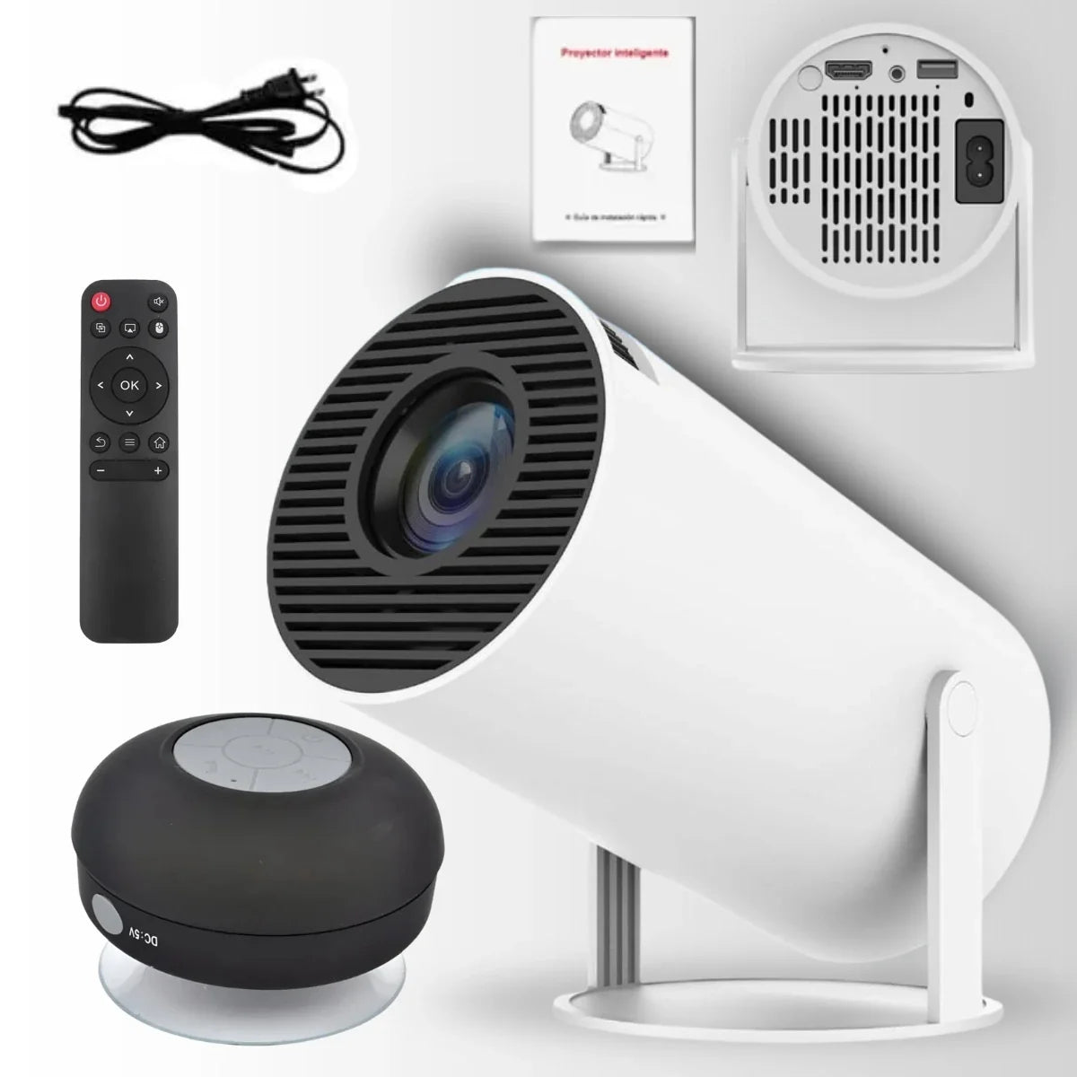 PROYECTOR SMART PRO + PARLANTE PORTATIL