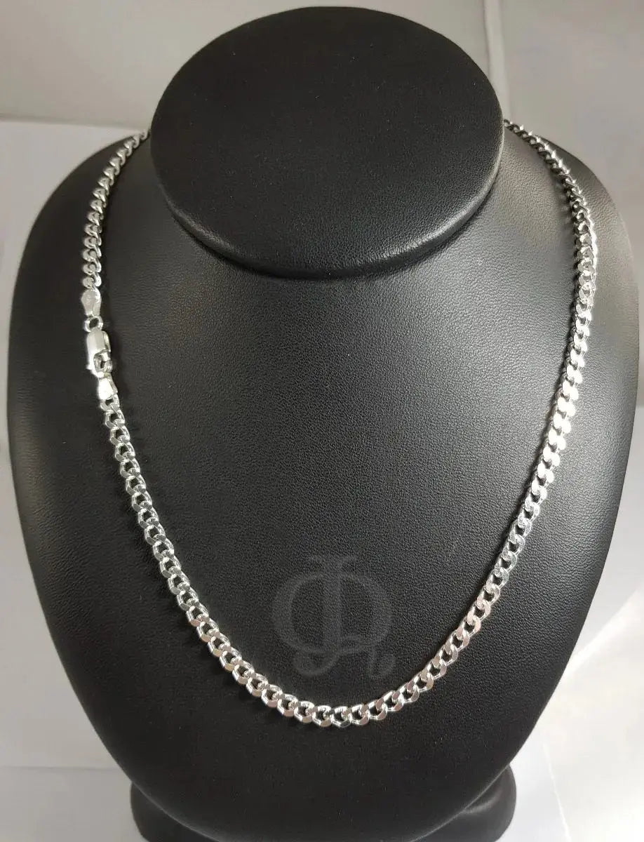 Cadena Groumet 4mm 55cm Maciza Hombre Premiun