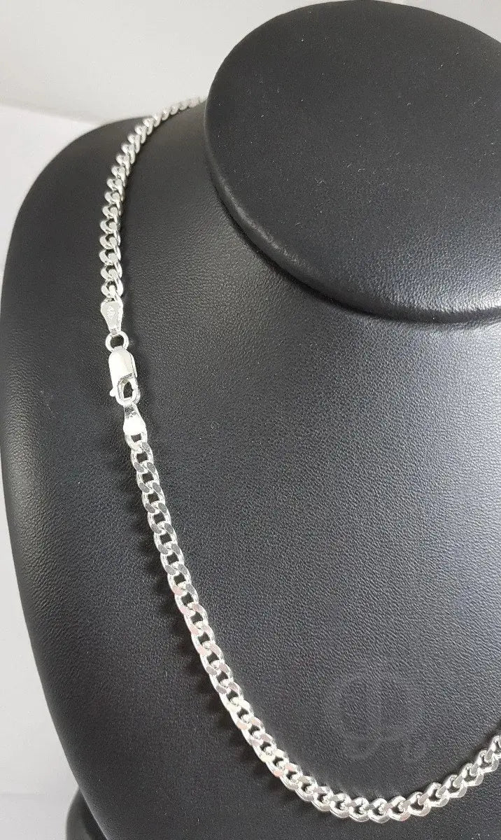 Cadena Groumet 4mm 55cm Maciza Hombre Premiun